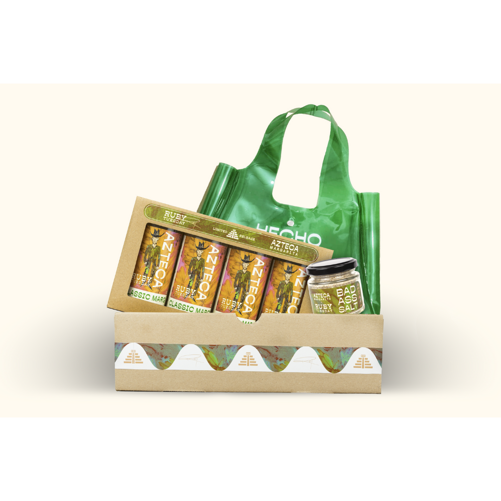 PRE ORDER - Ruby Tuesday Matthews x AZTECA Limited Margarita & Tote Boozy Bundle