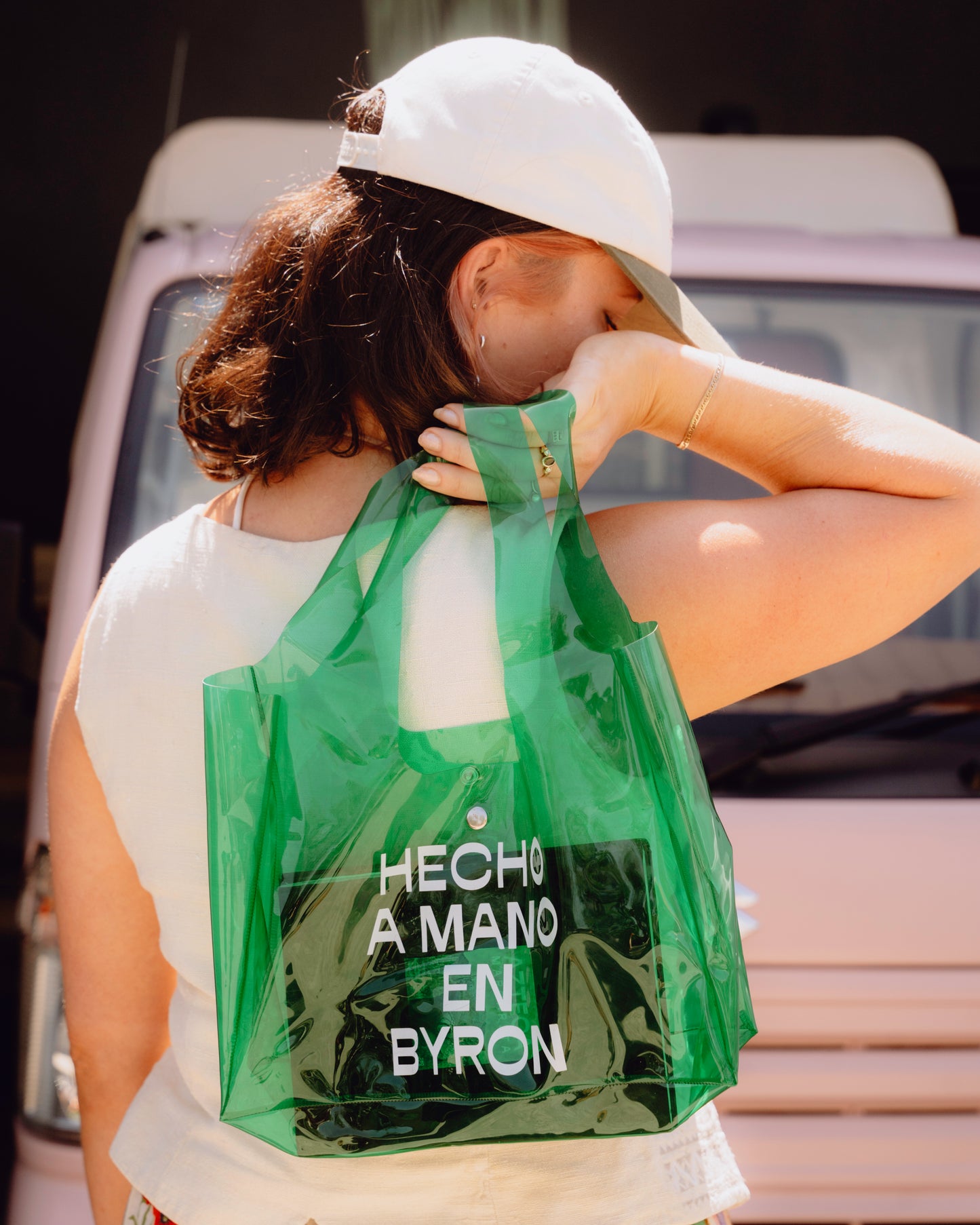 
                  
                    AZTECA Hecho a Mano Recycled PVC Tote
                  
                