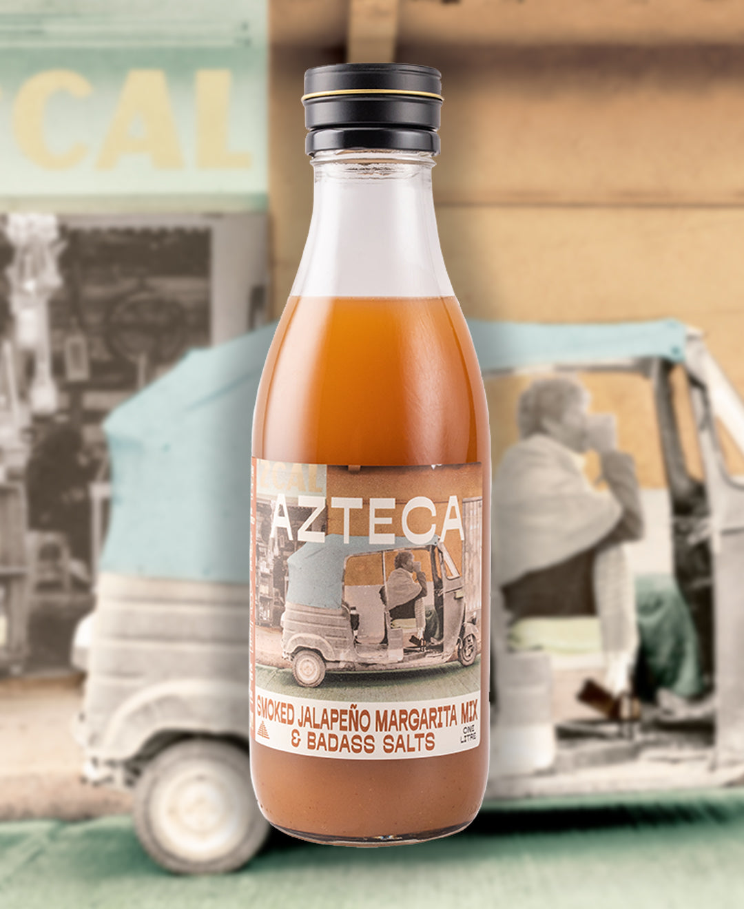 Smoked Jalepeno Margarita Mix & Badass Salts | Azteca Margarita